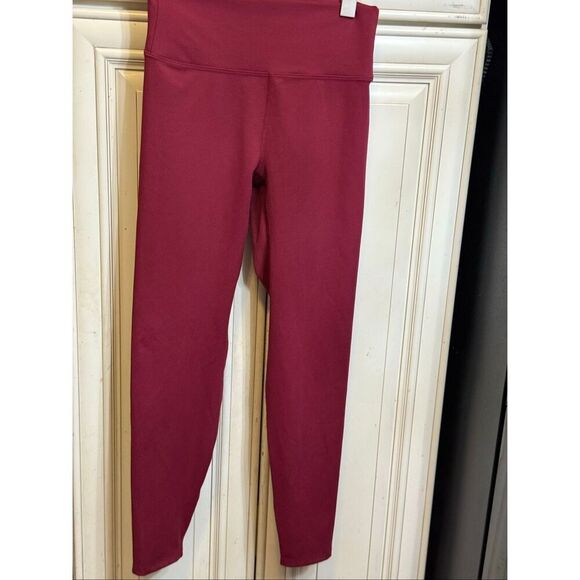 Heroine Sport Women's Mid-rise Sweat-wicking Pull-on Leggings Wild Berry Medium - Picture 4 of 7